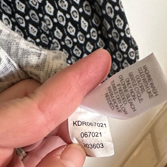 J Jill Midi Dress Round Neck Sleeveless Light Size XL Cotton Boho Resort Beachy - Picture 8 of 10